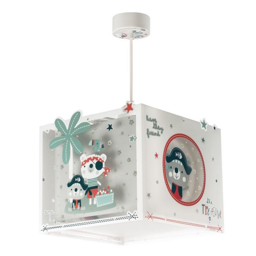Dalber D-74552 - Kinder Kronleuchter PIRATES 1xE27/60W/230V