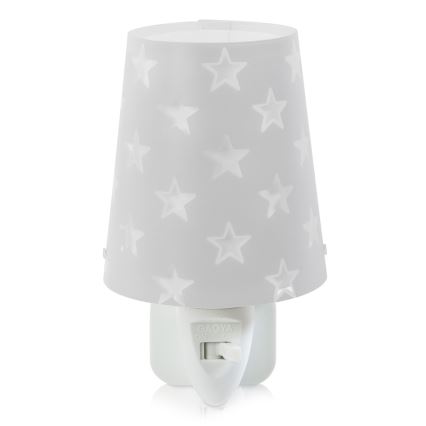Dalber D-81215E - LED Kinder-Nachtleuchte STARS 1xLED/0,3W/230V