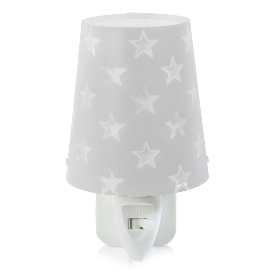 Dalber D-81215E - LED Kinder-Nachtleuchte STARS 1xLED/0,3W/230V