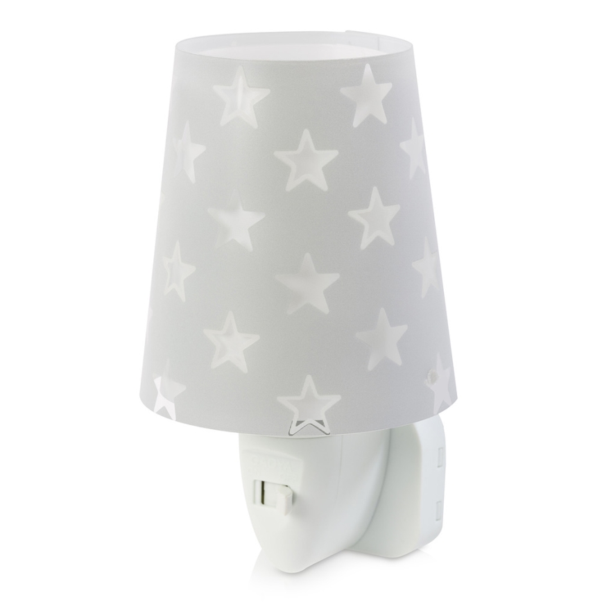 Dalber D-81215E - LED Kinder-Nachtleuchte STARS 1xLED/0,3W/230V