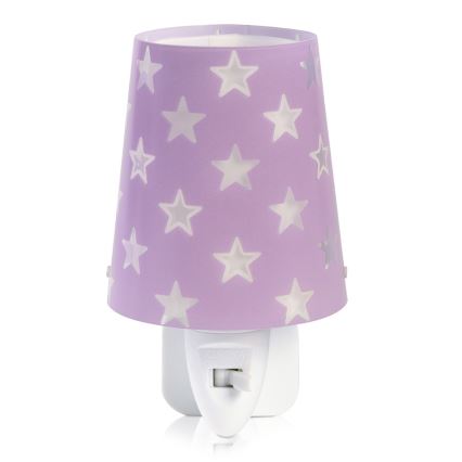 Dalber D-81215L - LED Kinder-Nachtleuchte STARS 1xLED/0,3W/230V