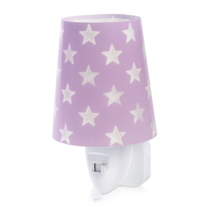Dalber D-81215L - LED Kinder-Nachtleuchte STARS 1xLED/0,3W/230V