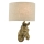 Där Lighting ABB0735 - Wandleuchte ABBY 1xE14/40W/230V Leinen/Gold