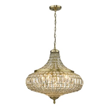 Där Lighting ASM0675 - Kronleuchter an Kette ASMARA 6xE14/40W/230V Messing