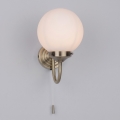 Där Lighting BAR0775 - Badezimmer-Wandleuchte BARCLAY 1xE14/40W/230V IP44 Messing