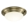Där Lighting BAR5075 - Badezimmer-Deckenleuchte BARCLAY 1xE27/60W/230V Ø 38 cm Messing