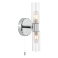 Där Lighting BOL0950 - BOLTON Badezimmer-Wandleuchte 2xG9/5W/230V IP44 glänzender Chrom