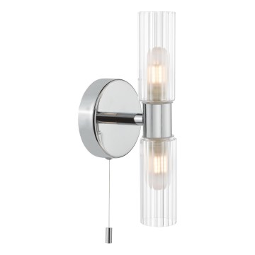 Där Lighting BOL0950 - BOLTON Badezimmer-Wandleuchte 2xG9/5W/230V IP44 glänzender Chrom