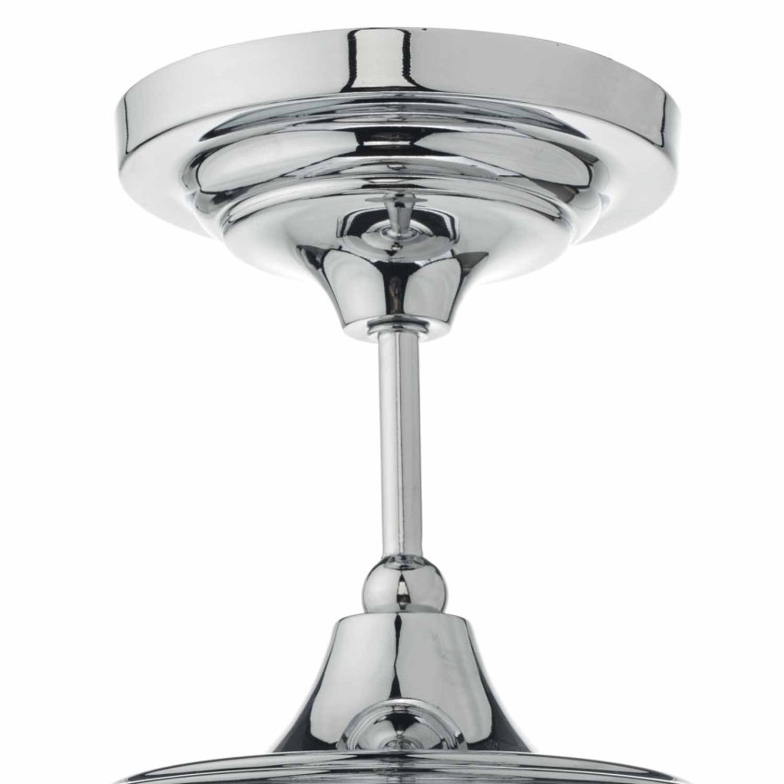 Där Lighting CAD0150 - Badezimmer-Aufputzleuchte CADEN 1xE27/60W/230V IP44 glänzender Chrom