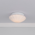 Där Lighting CAF502 - Badezimmer-Deckenleuchte CAFE 1xE27/60W/230V Ø 27 cm IP44 weiß