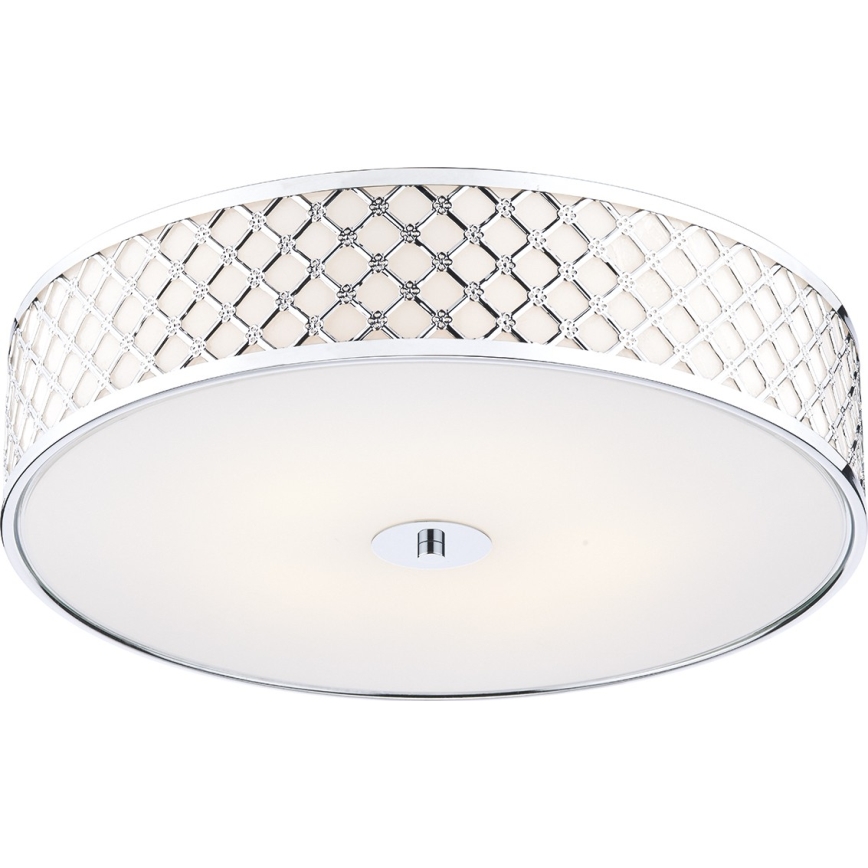 Där Lighting CIV5050 - Deckenleuchte CIVIC 5xE14/60W/230V, Ø 50 cm, glänzender Chrom