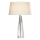 Där Lighting CYP4208 - Tischleuchte CYPRUS 1xE27/60W/230V creme/klar