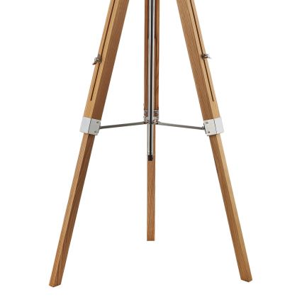 Där Lighting EAS4943 - Stehleuchte EASEL, 1xE27/60W/230V, Braun