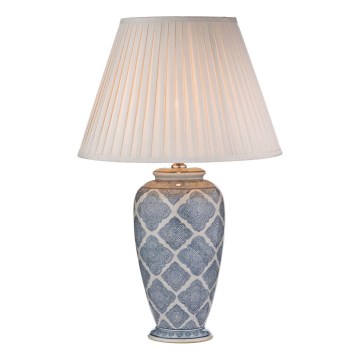 Där Lighting ELY4223 - Tischlampe ELY 1xE27/60W/230V blau
