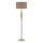 Där Lighting MAD4975 - Stehleuchte MADRID 1xE27/60W/230V braun/messing