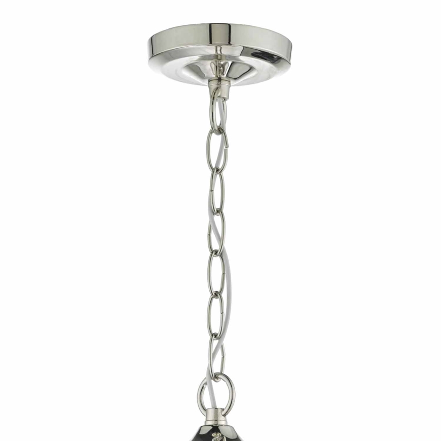 Där Lighting VAN0338 - Kronleuchter mit Kette VANESSA 3xE14/40W/230V glänzender Chrom