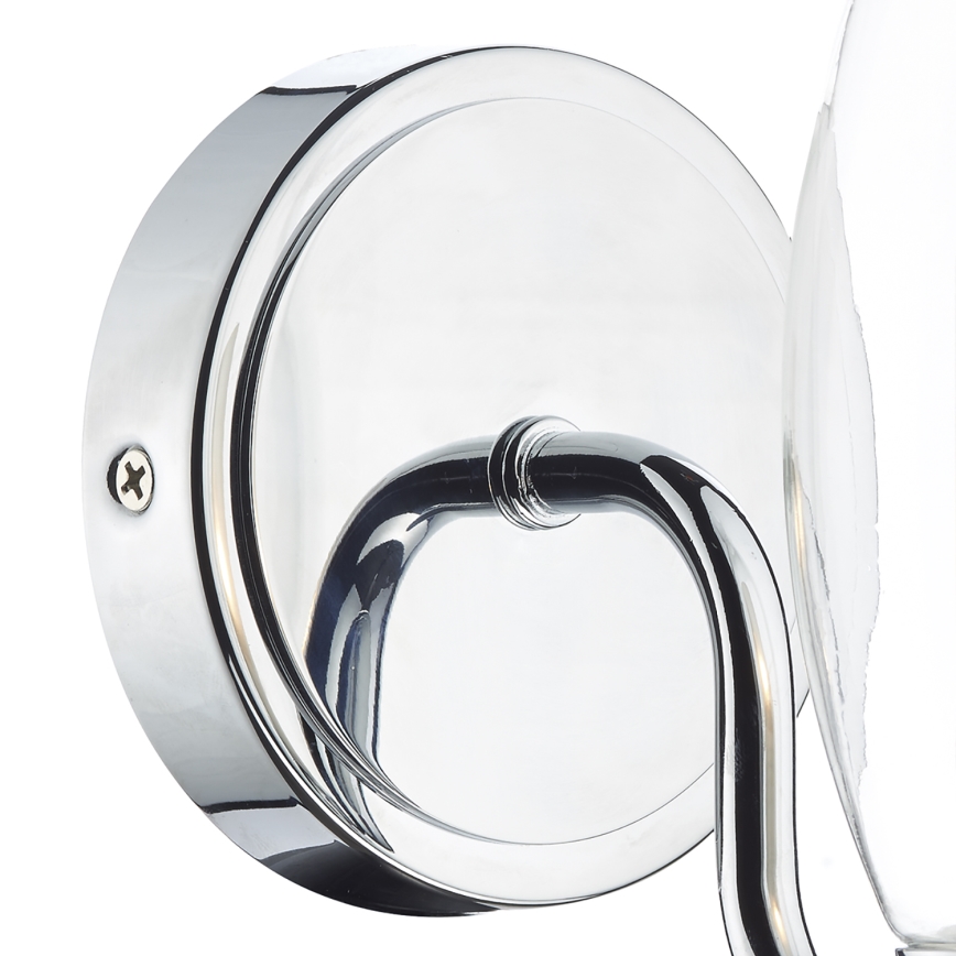 Där Lighting VES0750 - Badezimmer-Wandleuchte VESTRY 1xG9/25W/230V IP44 Hochglanz-Chrom