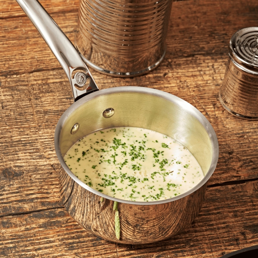 De Buyer 3410.03 - MILADY 3‑teiliges Stieltopf-Set aus Edelstahl