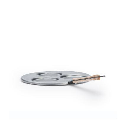 De Buyer 5712.03 - Pfannkuchenpfanne MINERAL B BOIS 27 cm