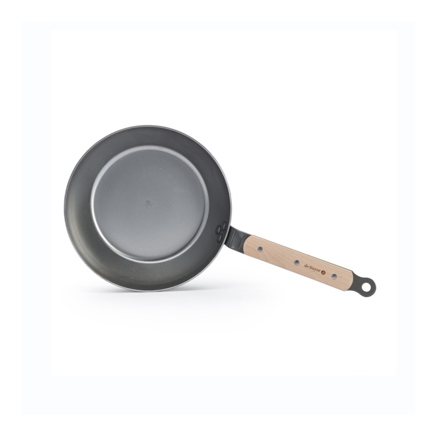De Buyer 5714.24 - Tiefe Pfanne MINERAL B BOIS 24 cm