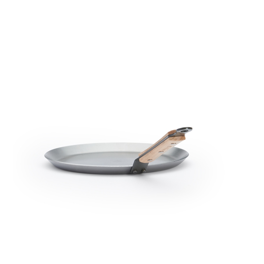 De Buyer 5715.24 - Crêpe-Pfanne MINERAL B BOIS 24 cm