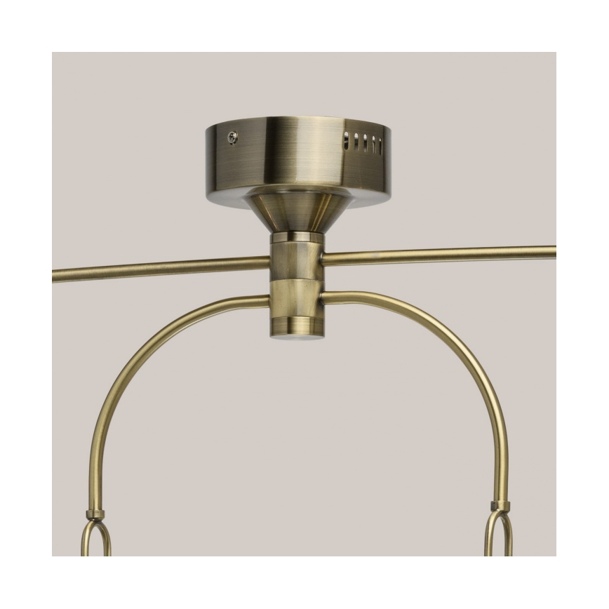De Markt - LED Decken-Kronleuchter COTTBUS 4xLED/5W/230V
