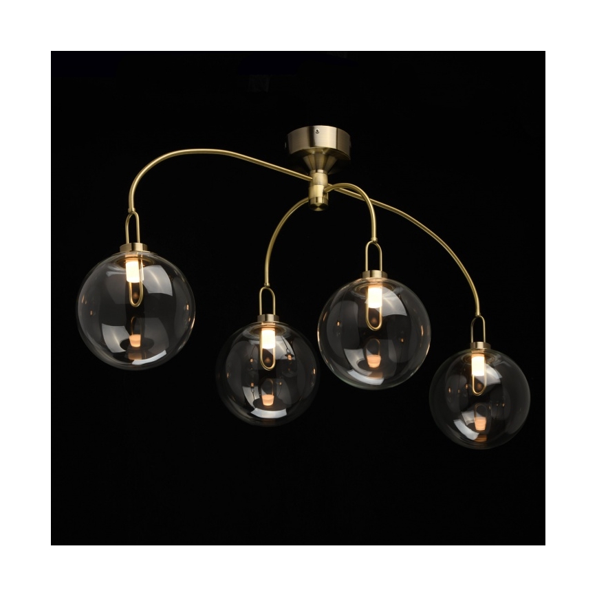 De Markt - LED Decken-Kronleuchter COTTBUS 4xLED/5W/230V