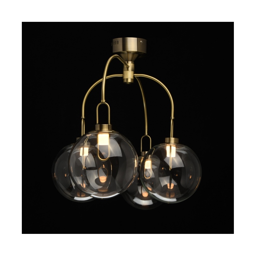 De Markt - LED Decken-Kronleuchter COTTBUS 4xLED/5W/230V