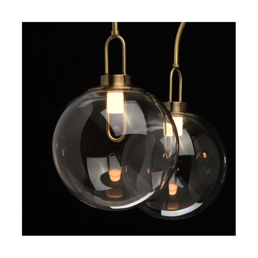 De Markt - LED Decken-Kronleuchter COTTBUS 4xLED/5W/230V