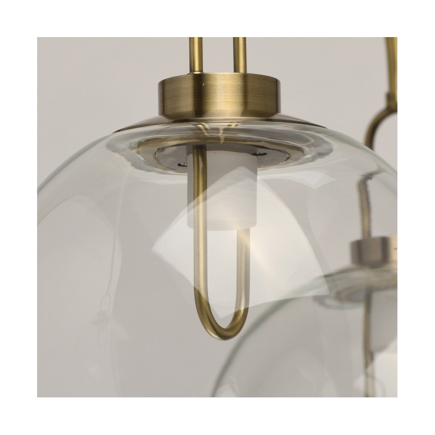 De Markt - LED Decken-Kronleuchter COTTBUS 4xLED/5W/230V