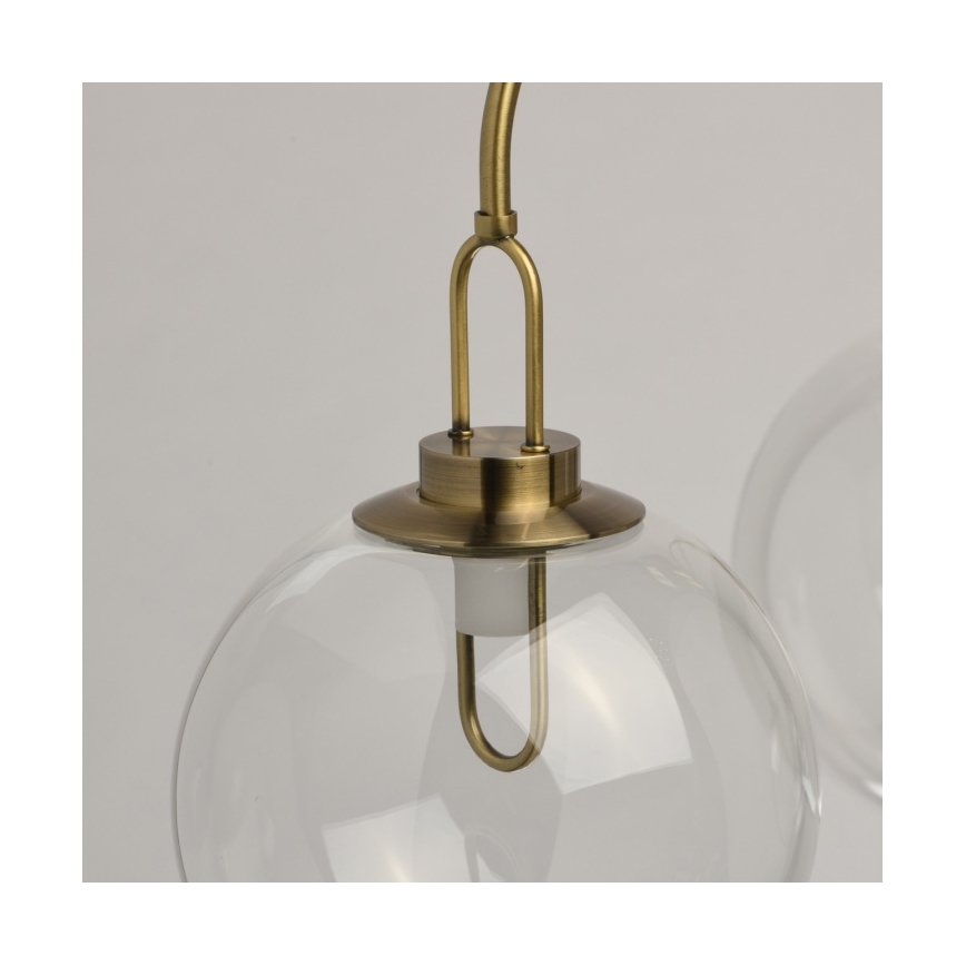 De Markt - LED Decken-Kronleuchter COTTBUS 4xLED/5W/230V