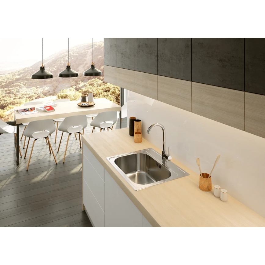 Deante BCA_062M - Wasserhahn/Armatur ASTER glänzendes Chrom