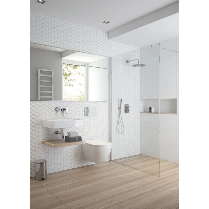 Deante BGA_054L - Unterputz-Waschtischarmatur ALPINIA, Hochglanz-Chrom