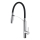 Deante BGB_B720 - Wasserhahn/Armatur mit flexiblem Arm GERBERA schwarz/Chrom
