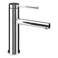 Deante BGE_022M - Waschtischarmatur ORA mit ausziehbarer Brause, 22,9 cm, glänzender Chrom