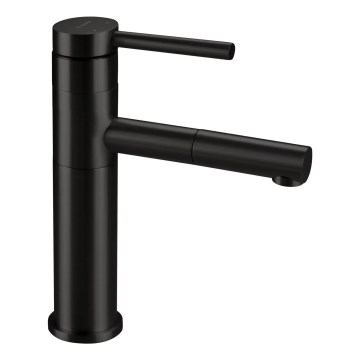 Deante BGE_N22M - ORA Waschtischarmatur mit ausziehbarer Brause, 22,9 cm, schwarz