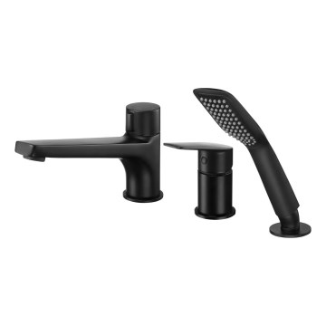 Deante BGJ_N13M - Badewannenset mit Armatur JASMIN schwarz