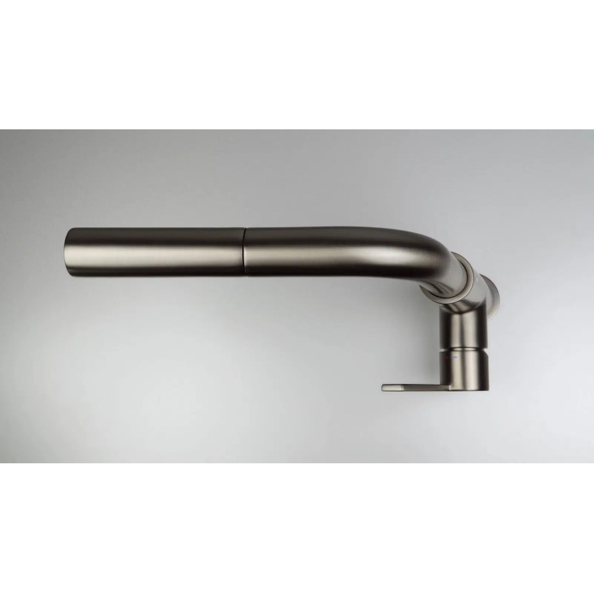 Deante BQS_D73M - Küchenarmatur SILIA mit ausziehbarer Spülbrause in Titanoptik