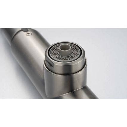 Deante BRE_D75M - Wasserhahn/Armatur mit ausziehbarer Sprühvorrichtung ERIDAN Titanium