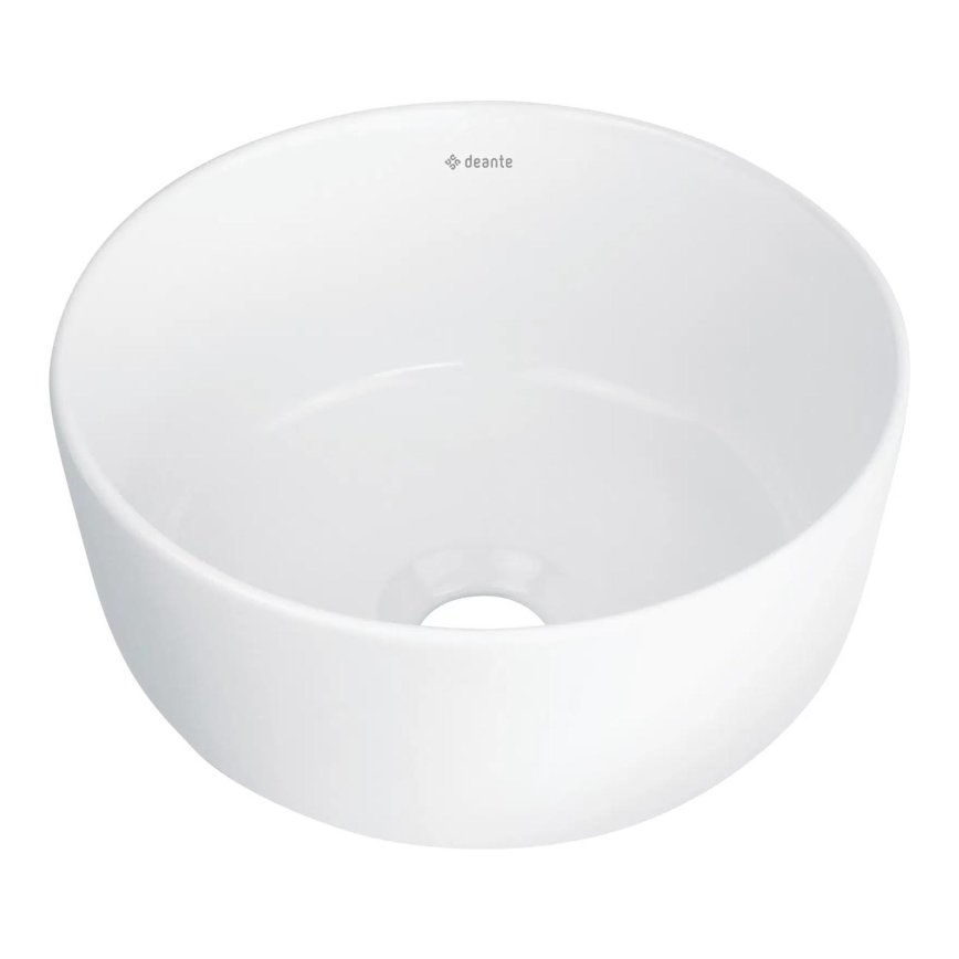 Deante CDJ_6U2S - Aufsatzwaschbecken JASMIN d 28 cm Keramik/weiß
