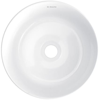 Deante CDJ_6U2S - Aufsatzwaschbecken JASMIN d 28 cm Keramik/weiß