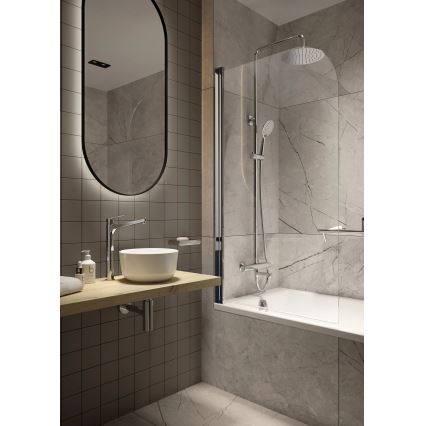 Deante CDJ_6U2S - Aufsatzwaschbecken JASMIN Ø 28 cm Keramik/Weiß