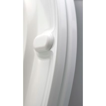 Deante CDJD6RPS - Stand-WC mit WC-Sitz JASMIN, Keramik/Weiß