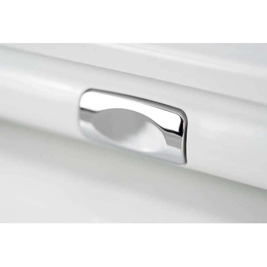 Deante CDJD6RPS - Stand-WC mit WC-Sitz JASMIN, Keramik/Weiß