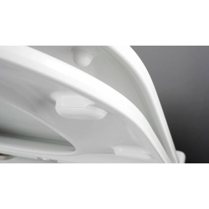 Deante CGRD6ZPW - Wandhängendes WC mit SoftClose-Sitz ROUND Keramik/Weiß