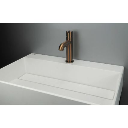 Deante CQR_AU6M - Aufsatzwaschbecken CORREO 40x60 cm Granit/Alabaster