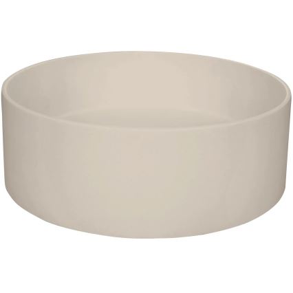 Deante CQS_5U4S - Aufsatzwaschbecken SILIA d 36 cm Granit/beige