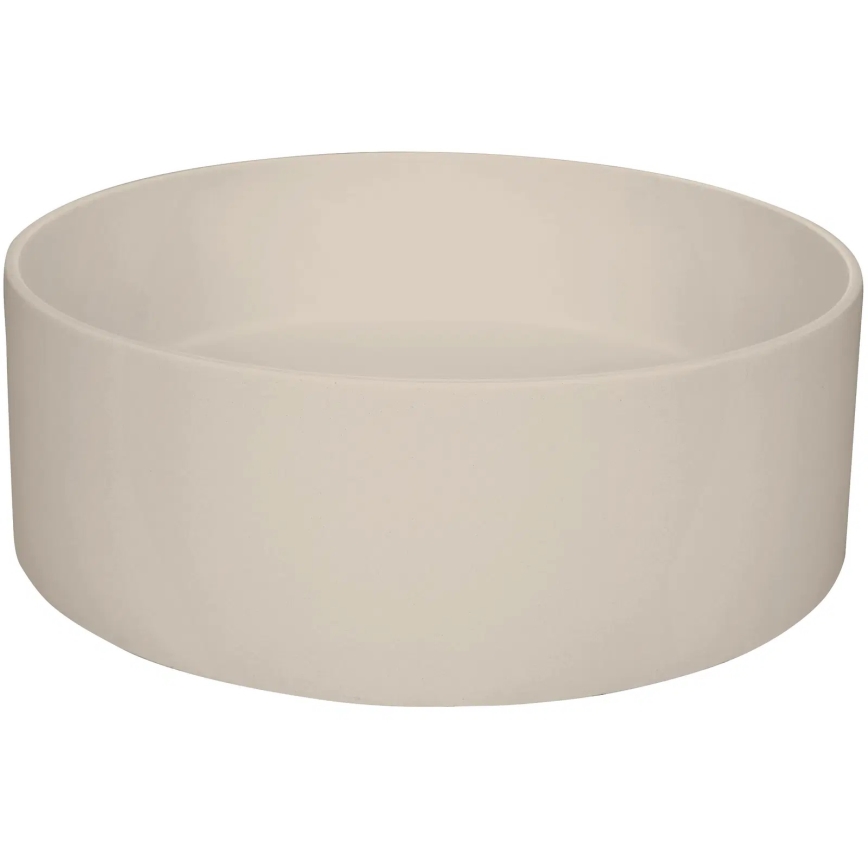 Deante CQS_5U4S - Aufsatzwaschbecken SILIA d 36 cm Granit/beige