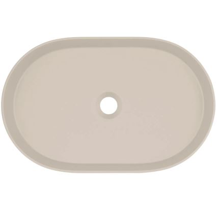Deante CQS_5U6S - Aufsatzwaschbecken SILIA 35x55 cm Granit/beige
