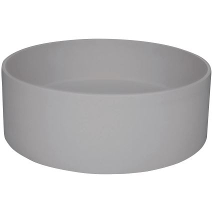 Deante CQS_SU4S - Aufsatzwaschbecken SILIA Ø 36 cm Granit/Metallic-Grau